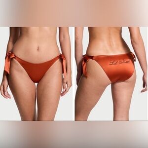 Victoria’s Secret Satin side ribbon ties Cheeky Panty tag MEDIUM, for S-L
